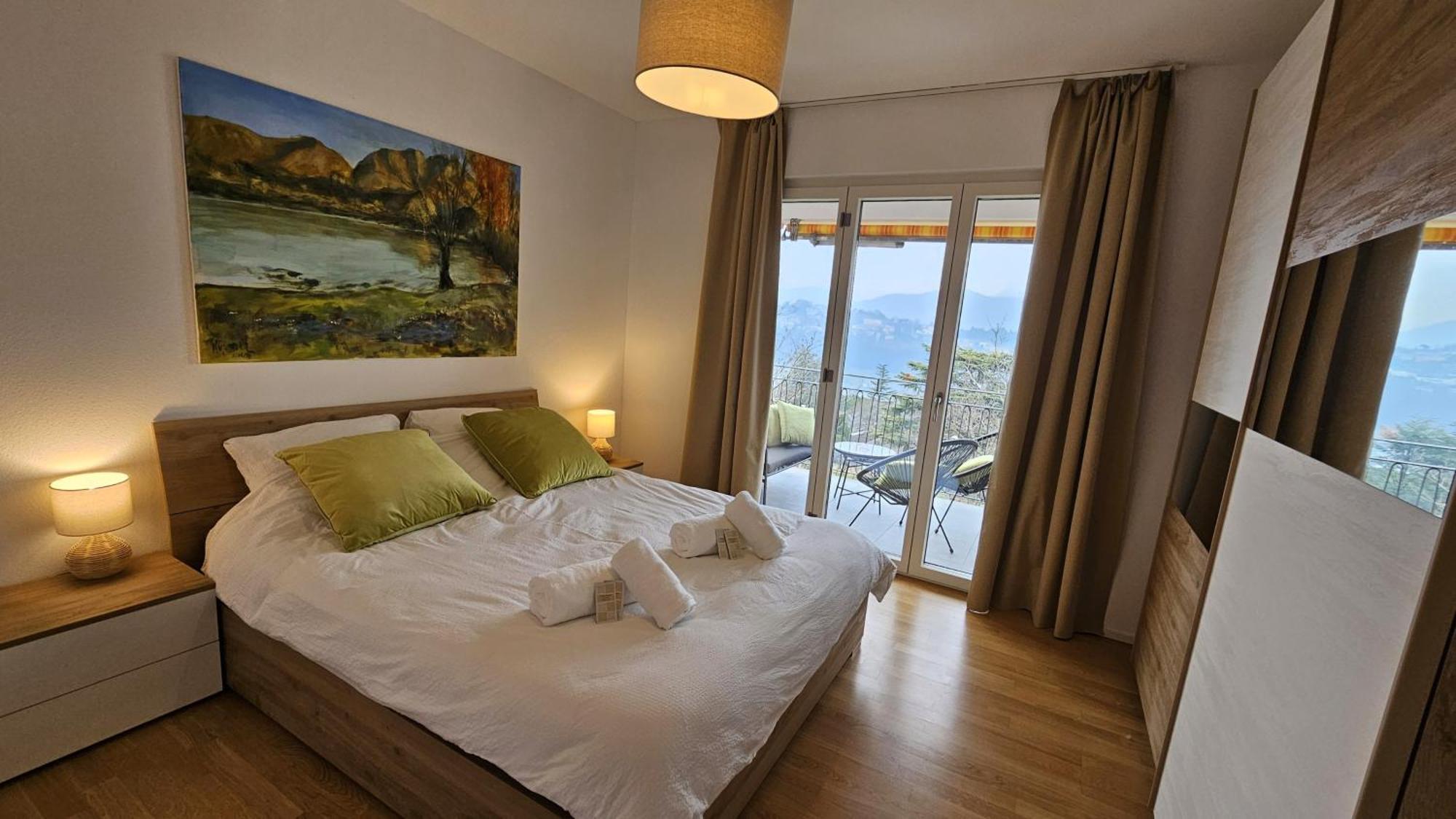 Bellavista Apartment With Free Parking Lugano Bagian luar foto